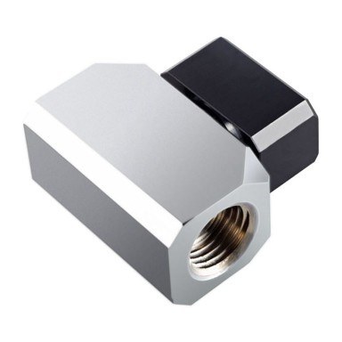 PHANTEKS Kuglasti ventil G 1/4", mesing, srebrni